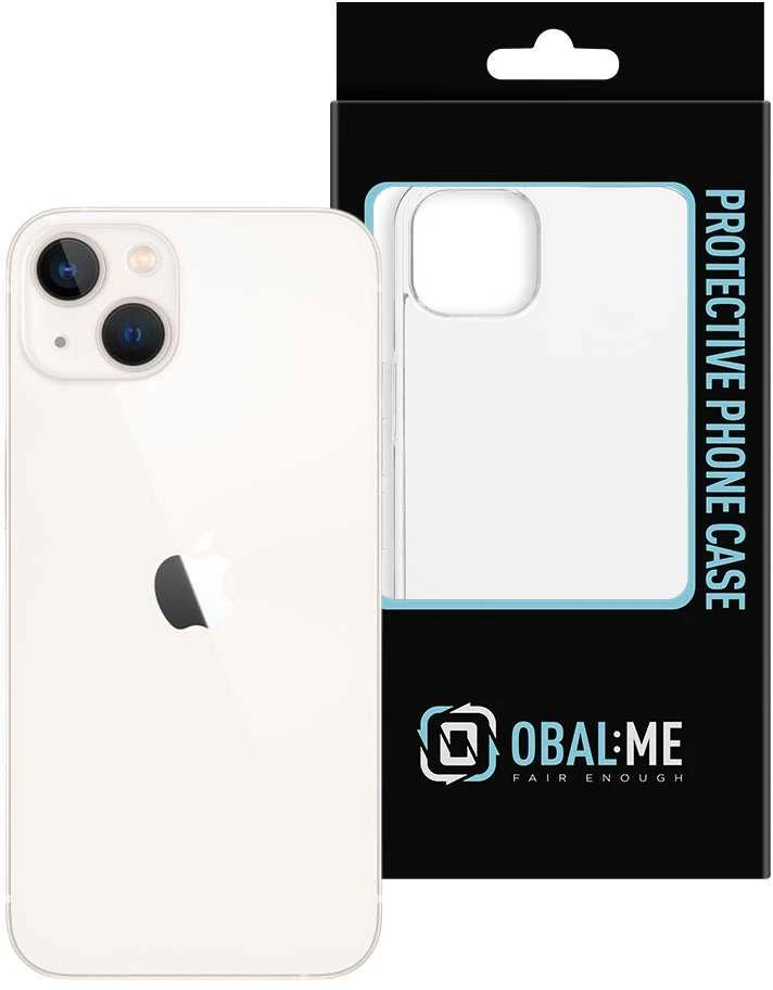 OBAL:ME TPU dėklas telefonui Apple iPhone 13 skaidrus