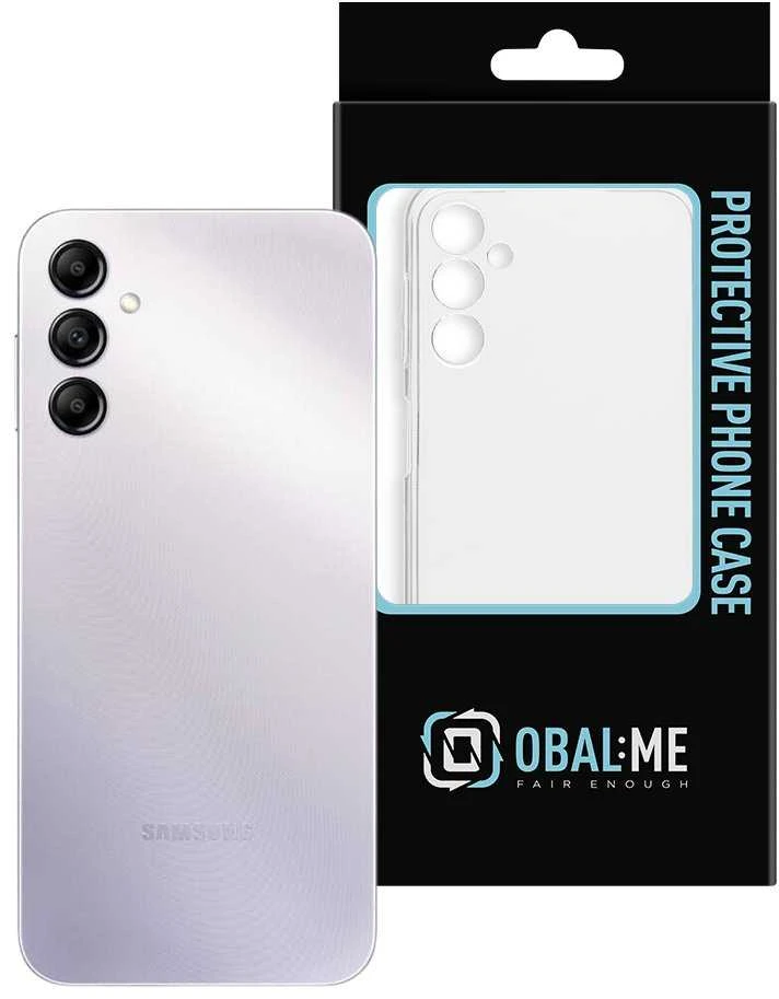 OBAL:ME TPU dėklas telefonui Samsung Galaxy A14 5G skaidrus