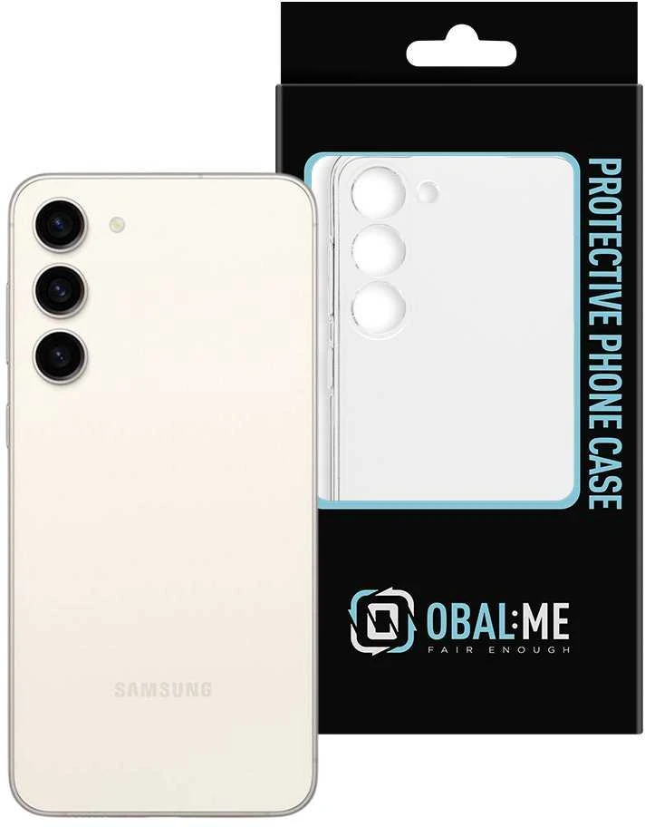 OBAL:ME TPU dėklas telefonui Samsung Galaxy S23 skaidrus