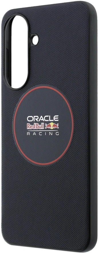 Red Bull Raudona Bull Raudona Bull PU Leather Raudona Ring MagSafe dėklas skirtas Samsung Galaxy A57 mėlynos spalvos