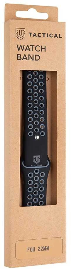 Tactical 267 Dviguba silikoninė juosta 22mm juoda/pilka