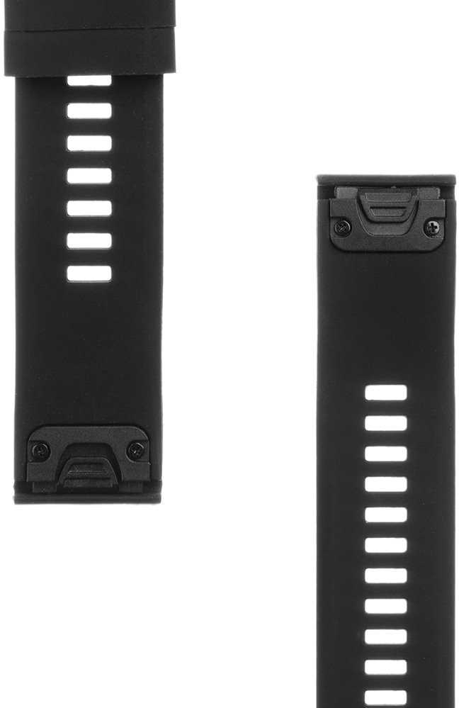 Taktinė 426 silikoninė apyrankė Garmin Fenix 5/6/7/8 QuickFit 22mm juoda