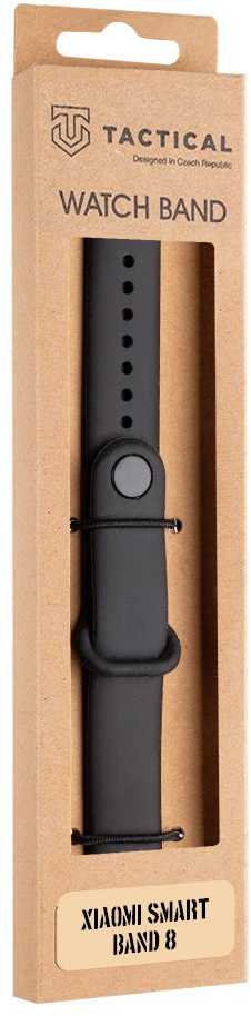 Dėklas Tactical 846 Silikoninė apyrankė Xiaomi Smart Band 8/9/10 juoda