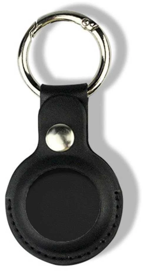 Dėklas Tactical AirTag Beam Leather juodos spalvos