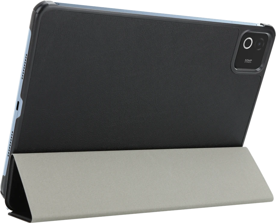 Tactical Book Tri Fold dėklas skirtas Xiaomi Pad 8 Pro juodos spalvos