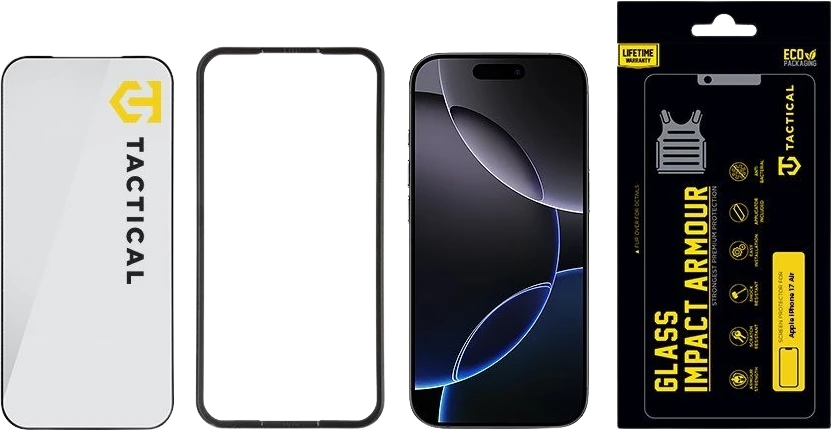 Tactical Apsauginis stiklas Impact Armour skirtas Apple iPhone Air