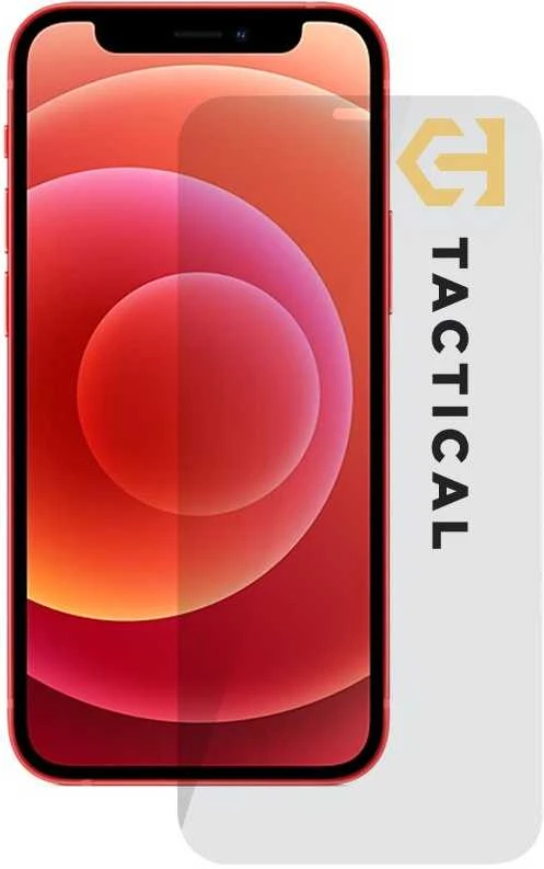 Tactical apsauginis stiklas Shield 2.5D skirtas Apple iPhone 12/12 Pro skaidrus