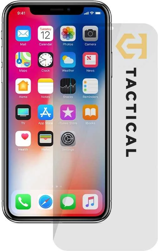 Tactical apsauginis stiklas Shield 2.5D skirtas Apple iPhone 11 Pro/ XS/ X skaidrus
