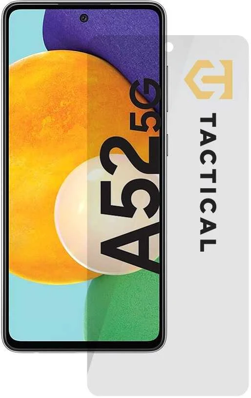 Tactical apsauginis stiklas Shield 2.5D skirtas Samsung Galaxy A52/A52 5G/A52s 5G/A53 5G skaidrus