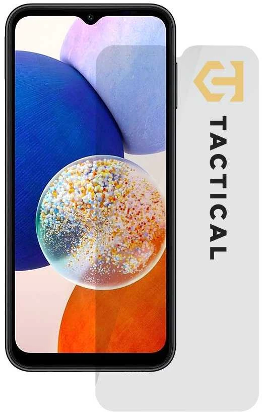 Tactical apsauginis stiklas Shield 2.5D skirtas Samsung Galaxy A14 4G/5G skaidrus