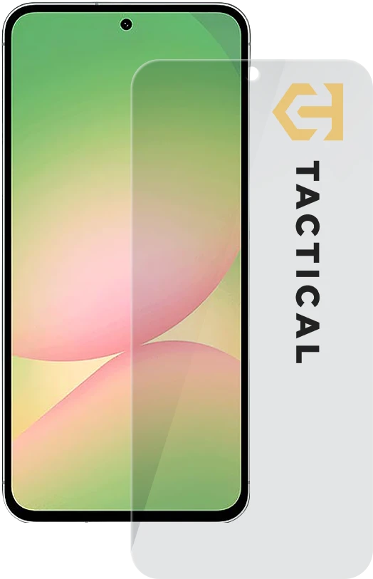 Tactical Apsauginis stiklas Shield 2.5D skirtas Samsung Galaxy A57 skaidrus