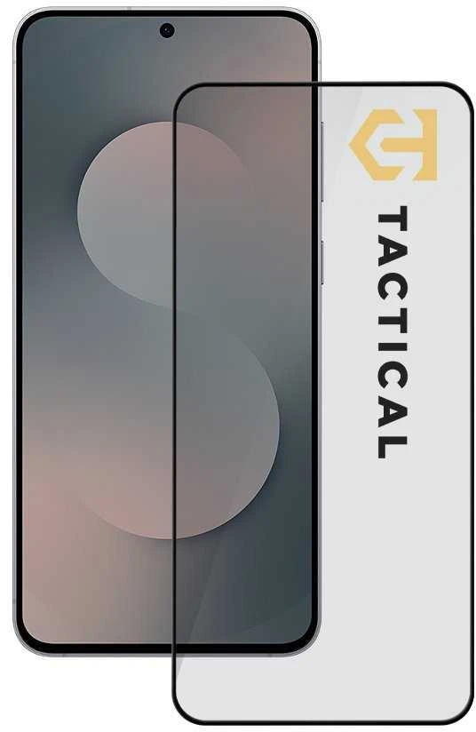 Tactical Apsauginis stiklas Shield 5D skirtas Samsung Galaxy S25 FE Juodas