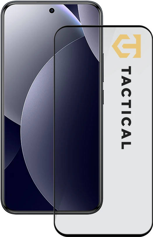 Tactical Apsauginis stiklas Shield 5D skirtas Xiaomi Redmi Note 15 Pro+ Juodas
