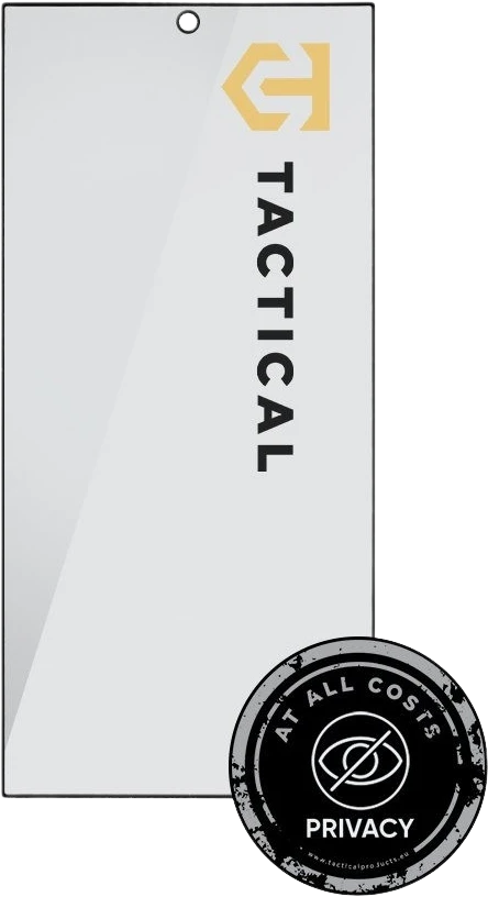 Tactical Apsauginis stiklas Shield Privacy Stealth 5D skirtas Samsung Galaxy S24 Ultra Juodas