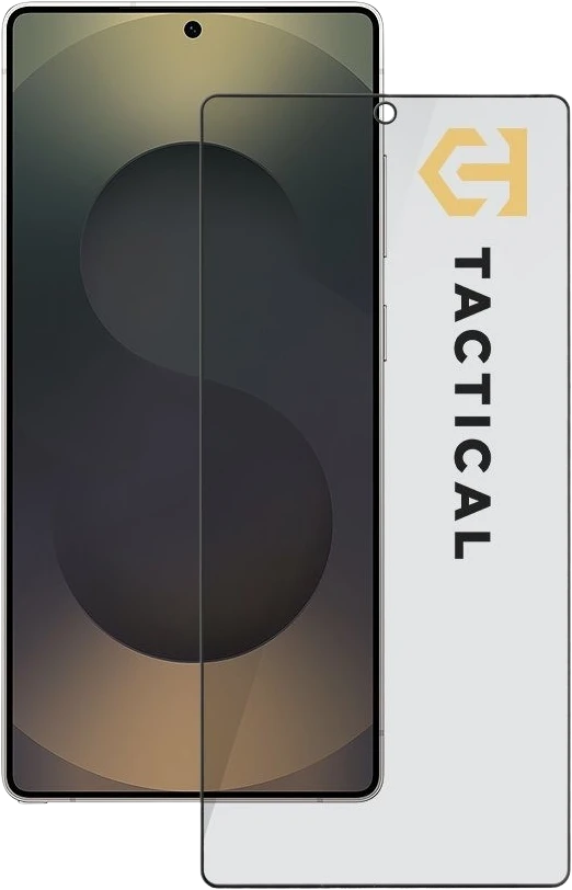 Tactical Apsauginis stiklas Shield Privacy Stealth 5D skirtas Samsung Galaxy S25 Ultra Juodas