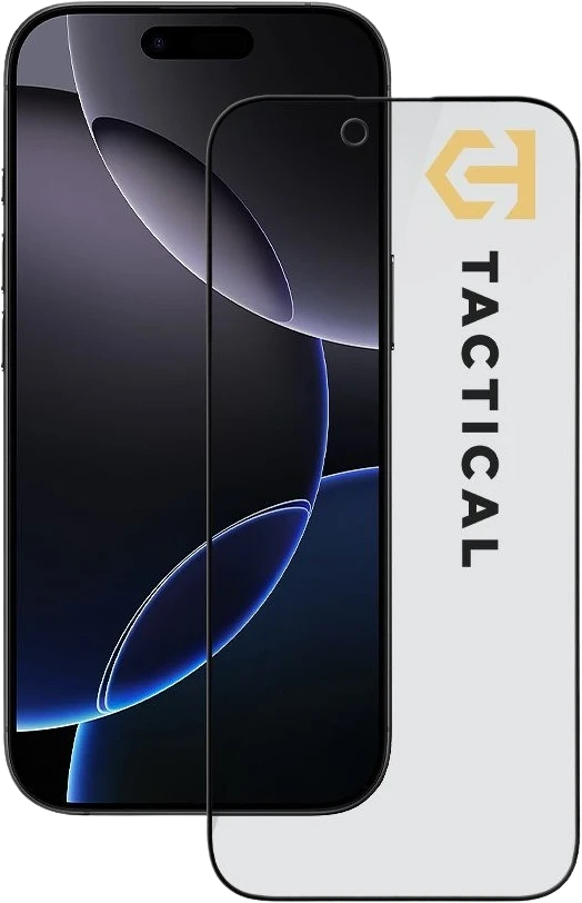 Tactical Apsauginis stiklas Shield Privacy Stealth 5D skirtas Apple iPhone Air Juodas