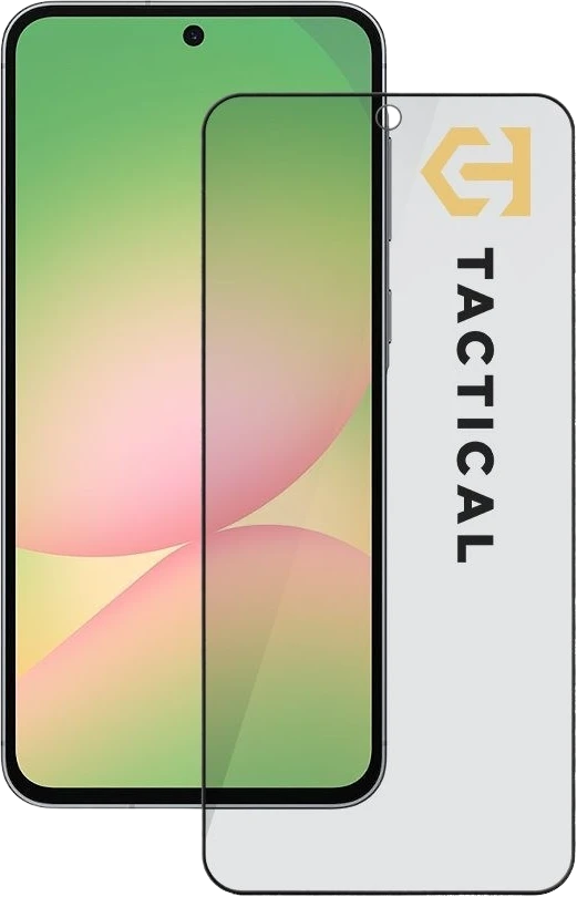 Tactical Apsauginis stiklas Shield Privacy Stealth 5D skirtas Samsung Galaxy A56 Juodas