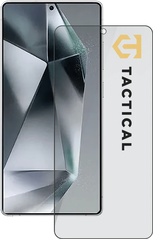 Tactical Apsauginis stiklas Shield Privacy Stealth 5D skirtas Samsung Galaxy S26 Ultra Juodas
