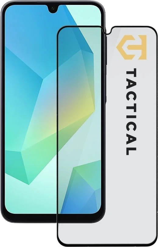 Tactical Apsauginis stiklas Shield Privacy Stealth 5D skirtas Samsung Galaxy A16 4G/5G /A26 5G Juodas