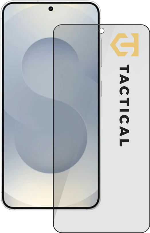 Tactical Apsauginis stiklas Shield Privacy Stealth 5D skirtas Samsung Galaxy S26 Juodas