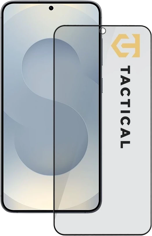 Tactical Apsauginis stiklas Shield Privacy Stealth 5D skirtas Samsung Galaxy S24/S25 Juodas