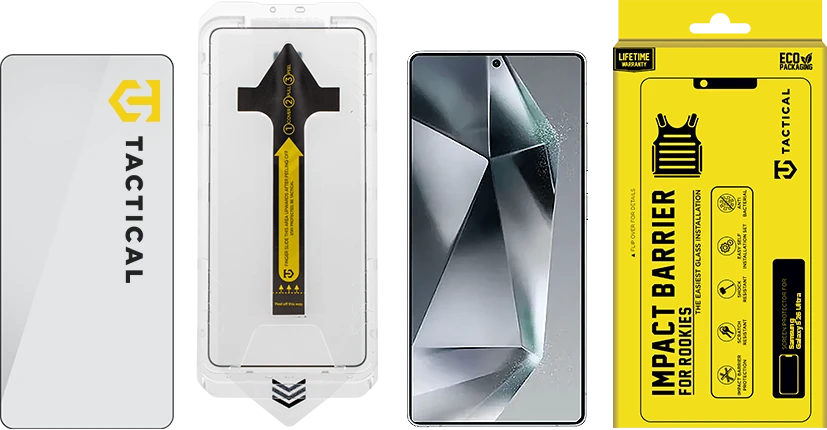Tactical Impact Barrier Apsauginis stiklas Rookies skirtas Samsung Galaxy S26 Ultra
