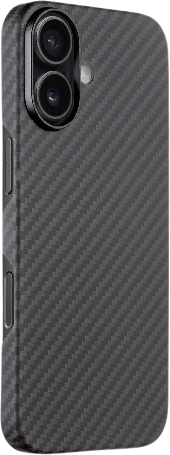 Tactical MagForce Aramid dėklas skirtas Apple iPhone 17 juodos spalvos
