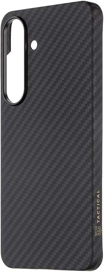 Tactical MagForce Aramid skirtas Samsung Galaxy S25 dėklas telefonui juodos spalvos
