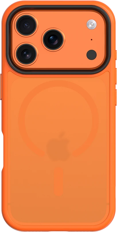 Tactical MagForce Hyperstealth dėklas skirtas Apple iPhone 17 Pro Agent oranžinės spalvos