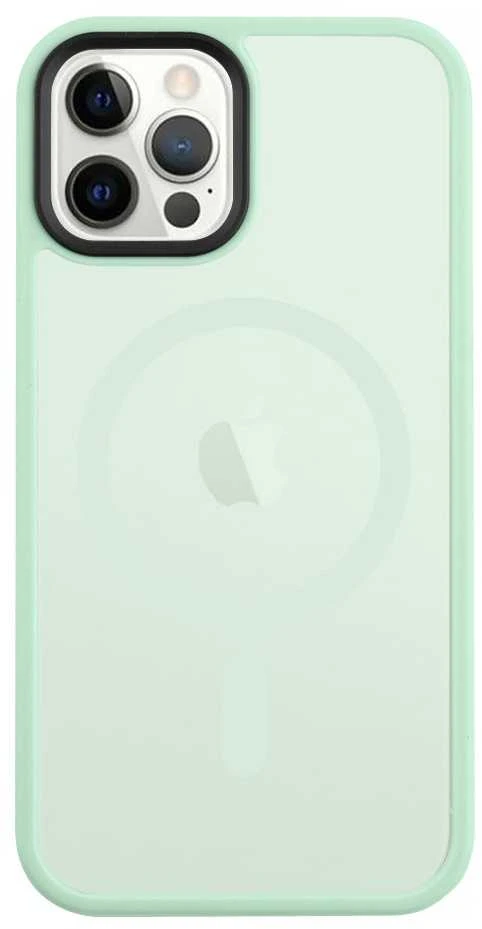 Dėklas Tactical MagForce Hyperstealth dangtelis, skirtas iPhone 12/12 Pro Beach Žalias