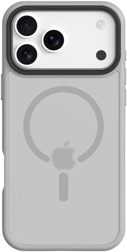 Tactical MagForce Hyperstealth dėklas skirtas Apple iPhone 17 Pro Max šviesiai pilkos spalvos
