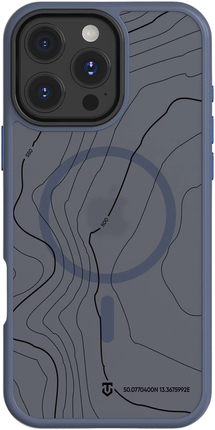 Tactical MagForce Hyperstealth Sika dėklas skirtas Apple iPhone 16 Pro Max Deep mėlynos spalvos