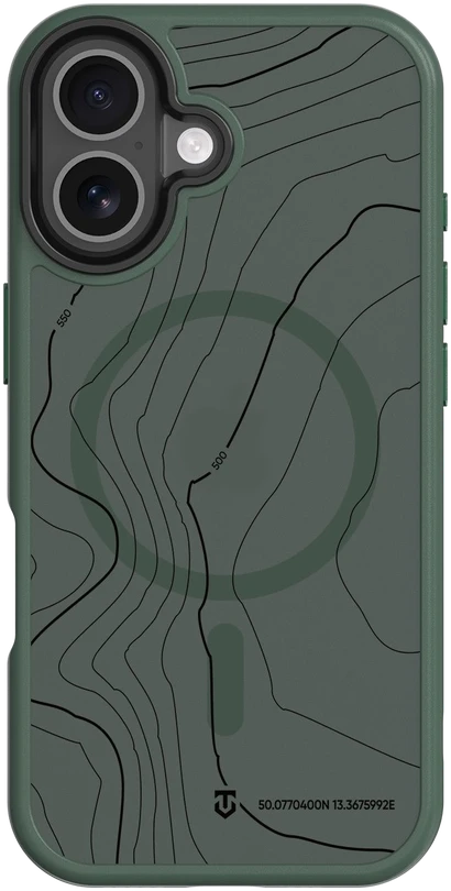 Tactical MagForce Hyperstealth Sika dėklas skirtas Apple iPhone 16 Forest Žalias