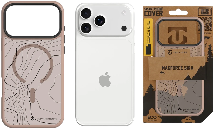 Tactical MagForce Hyperstealth Sika dėklas skirtas Apple iPhone 17 Pro Max Moucha Moose