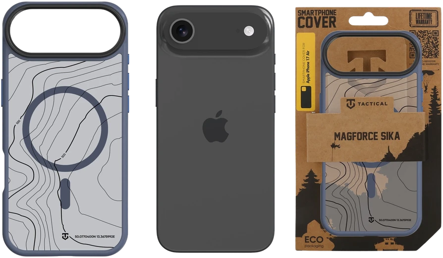 Tactical MagForce Hyperstealth Sika dėklas skirtas Apple iPhone Air Deep Mėlyna