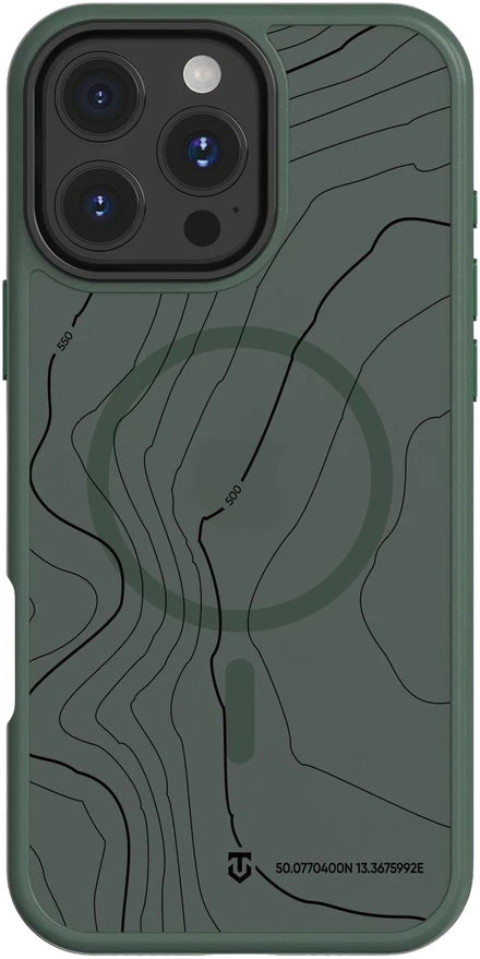 Tactical MagForce Hyperstealth Sika dėklas skirtas Apple iPhone 16 Pro Max Forest Žalias