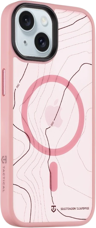 Tactical MagForce Hyperstealth Sika dėklas skirtas Apple iPhone 15 Rožinė Panther