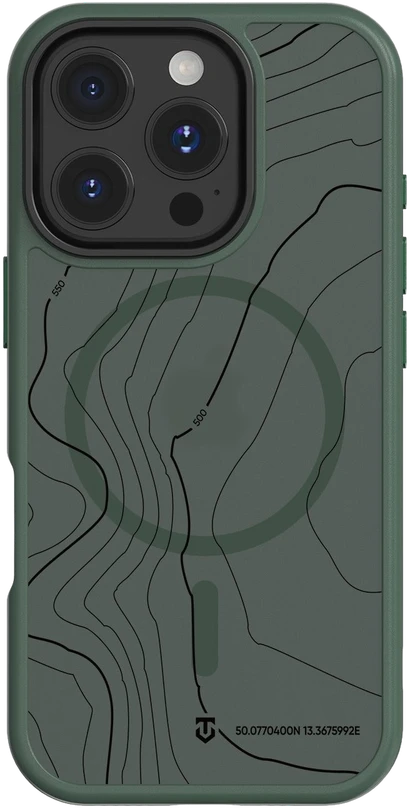 Tactical MagForce Hyperstealth Sika dėklas skirtas Apple iPhone 16 Pro Forest Žalias