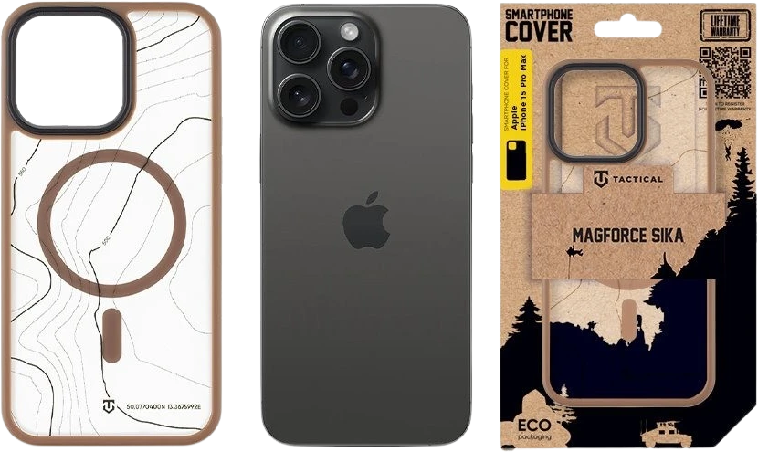 Tactical MagForce Hyperstealth Sika dėklas skirtas Apple iPhone 15 Pro Max Moucha Moose