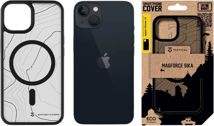 Tactical MagForce Hyperstealth Sika dėklas skirtas Apple iPhone 13 Asphalt