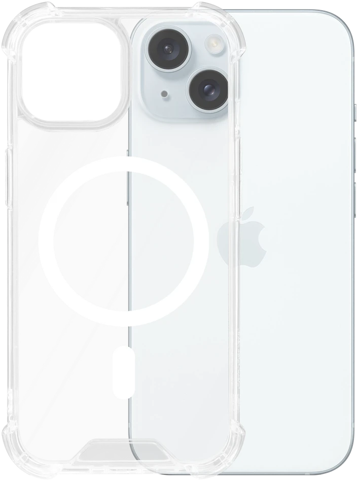 Dėklas Tactical MagForce Plyo dangtelis, skirtas Apple iPhone 15 Skaidrus