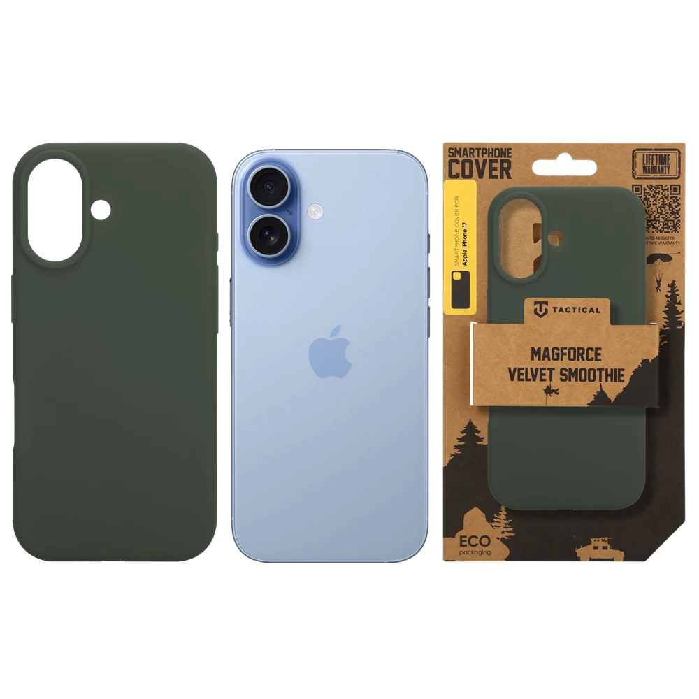 Tactical MagForce Velvet Smoothie dėklas skirtas Apple iPhone 17 Bazooka