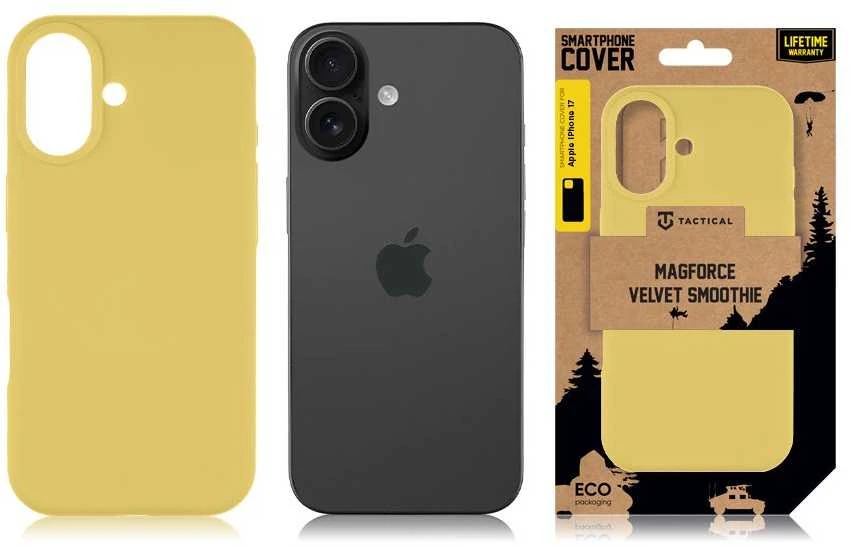 Tactical MagForce Velvet Smoothie dėklas skirtas Apple iPhone 17 Banana