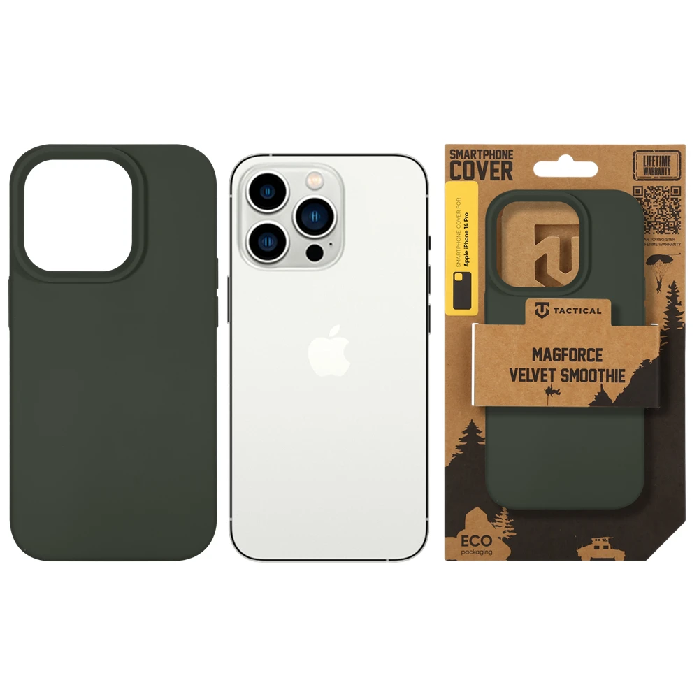 Tactical MagForce Velvet Smoothie dėklas skirtas Apple iPhone 14 Pro Bazooka