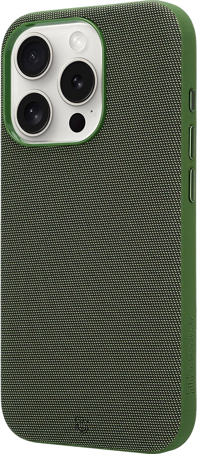 Dėklas Tactical MagForce WEARe Cover, skirtas Apple iPhone 15 Pro, Forest žalia