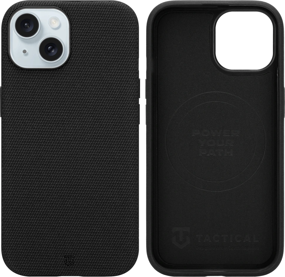 Dėklas Tactical MagForce WEARe dangtelis, skirtas Apple iPhone 15, juodas