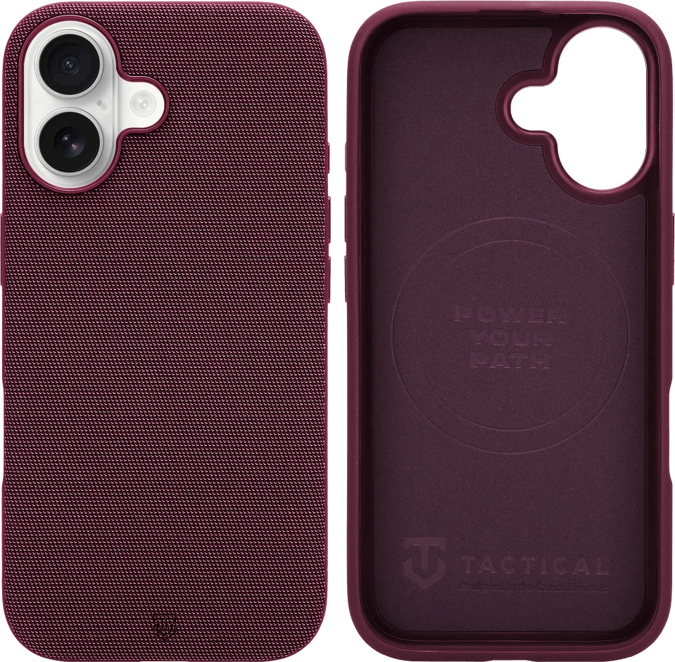 Dėklas Tactical MagForce WEARe Cover for Apple iPhone 17 Burgundy
