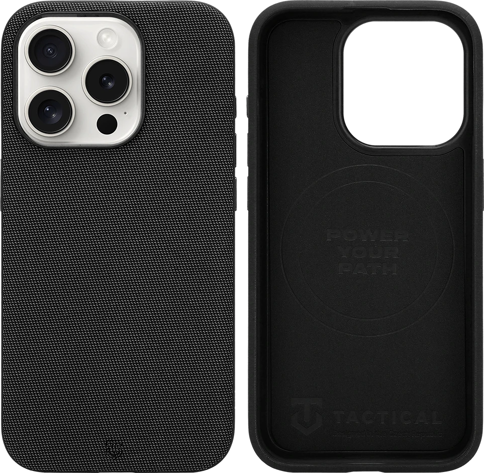 Tactical MagForce WEARe dėklas, skirtas Apple iPhone 15 Pro, juodos spalvos