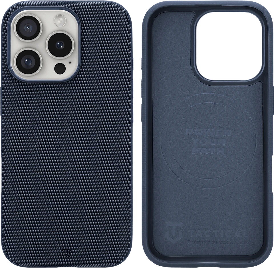 Dėklas Tactical MagForce WEARe Cover for Apple iPhone 16 Pro Mėlyna