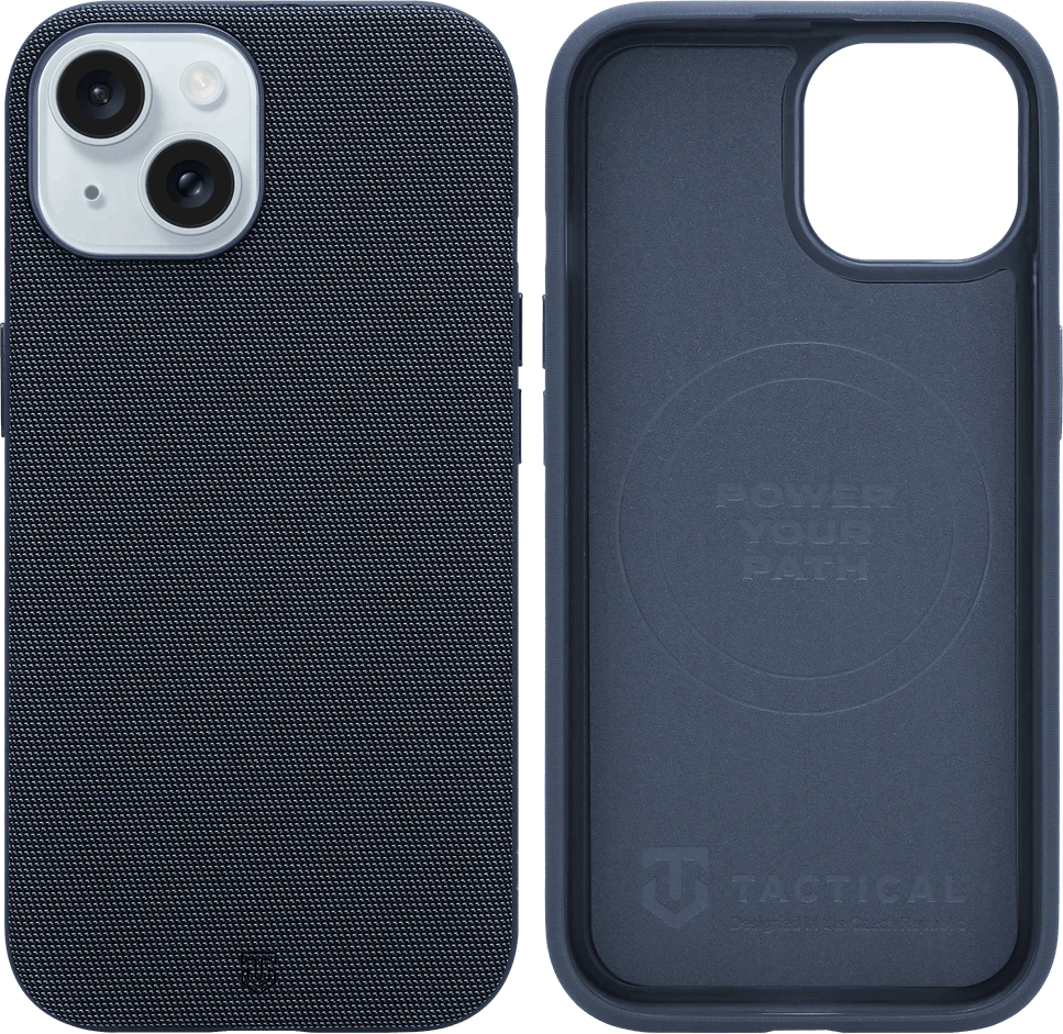 Tactical MagForce WEARe dėklas, skirtas Apple iPhone 15, mėlynas
